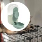 Hanging Automatic Pet Water Feeder Rabbit Water Bottle,Suitable for Small Animal,Small Animals Cage Accessories(Green) - Image 4