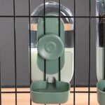 Hanging Automatic Pet Water Feeder Rabbit Water Bottle,Suitable for Small Animal,Small Animals Cage Accessories(Green) - Image 6