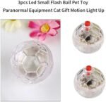 2 Pcs Flash Ball Toy, Ghost Flashing Balls, Light Up Cat Dog Balls, Paranormal Equipment, Useful and Attractive - Image 6