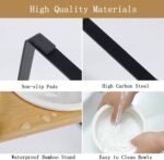 Elevated Cat Food Bowls,Raised Cat Bowls for Food and Water,Tilted Food Feeding Dishes with Stand for Cats and Small Dogs - Image 7