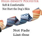 Dog Collar with Bohemia Floral Tribal Geometric Patterns - Soft Ethnic Style Collar Adjustable for Small Medium Large Dogs(Bohemian Orange,S) - Image 6