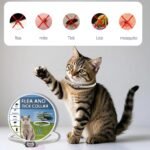 Cat Flea Collar, Adjustable Flea and Tick Collar for Cats and Kittens, Silicone Prevention Collar Waterproof & Safe for All Breeds and Sizes - Image 7
