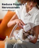 oneisall Dog Hair Vacuum & Dog Grooming Kit/Low Noise Dog Grooming Vacuum12kpa,Dog Vacuum for Shedding Grooming for Pet Hair&Home Cleaning - Image 5