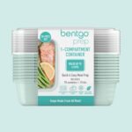 Bentgo Prep 1-Compartment Meal-Prep Containers with Custom-Fit Lids - Microwaveable, Durable, Reusable, BPA-Free, Freezer and Dishwasher Safe Food Storage Containers - 10 Trays & 10 Lids (Mint) - Image 9