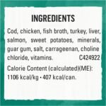 Beyond Natural Wet Dog Food, Alaskan Cod, Salmon & Sweet Potato Ground Entree - 368 g Can (12 Pack) - Image 11