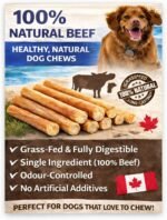 Bully Sticks for Dogs/Chien - 6 Inches, 10 Sticks - All Natural Odor Grass Fed Long Lasting Dog Chew Treats - No Artificial Flavor - Large Single Ingredient Beef Pizzle - Image 5