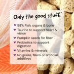 Stella & Chewy's Freeze-Dried Raw Cat Dinner Morsels – Grain Free, Protein Rich Cat & Kitten Food – Sea-Licious Salmon & Cod Recipe – 99g Bag - Image 4