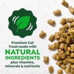 GREENIES Feline Cat Treats Natural Dental Care, Oven Roasted Chicken Flavour, 21oz. Tub - Image 5