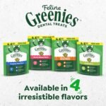 GREENIES Feline Cat Treats Natural Dental Care, Oven Roasted Chicken Flavour, 21oz. Tub - Image 10