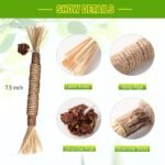 Catnip Toys‖ Silvervine for Cats: Cute Cat & Kitten Toys for Indoor Cats Interactive‖ Cat & Kitten Teething Chew Toys for Aggressive Chewers‖ Silvervine Sticks Cat Dental Toy (3PCS) - Image 7