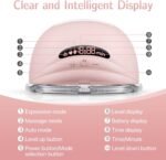 Hands Free Breast Pump, Wearable Electric Breast Pump, for Breastfeeding with 24mm Double-Sealed Flange, 3 Modes & 12 Levels,Smart Display, Low Noise (1PACK) - Image 7