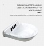 80 Pack CATLINK Trash Bags, for Automatic Cat Litter Box for Scooper Young & Luxury PRO & Ultra, Not Suitable for Scooper SE & SE LITE - Image 5