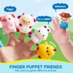 Learning Toy for Toddlers 1 2 3 Years Old, Farm Train Incloud 9 Farm Animals and 1 Farmer, Matching & Sorting Montessori Learning Toys, Christmas Birthday Gift for Baby Boys Girls - Image 6