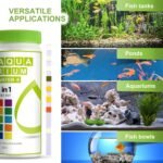 AAwipes Aquarium Ammonia Test Strips 8-in-1 |100 Strips | Quick & Accurate Water Testing for Freshwater & Saltwater Tanks -Test pH, Carbonate, Alkalinity, Hardness, Chlorine, Nitrite, etc. (K02-100) - Image 6