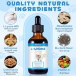 Liquid Lysine for Cats - Immune Health Support, Respiratory Function Booster, Skin & Coat Enhancer, Healthy Eyes Promoter - 60ml Bottle, Roast Chicken Flavor - Image 4