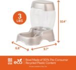 Petmate Pet Cafe Feeder Dog and Cat Feeder Pearlescent Colors 3 Sizes - Image 4