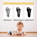 4-Pack Baby Inkless Hand and Footprint Kit Paw Nose Print Kit for Dogs Cats Pets Clean Touch Ink Pad for Baby Pets Newborn Keepsake Mess-Free Ink Pad - Image 9