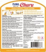 INABA Churu Cat Treats, Lickable, Squeezable Creamy Purée Cat Treat with Green Tea Extract & Taurine, 14 Grams Each Tube, 50 Tubes, Chicken Variety - Image 3