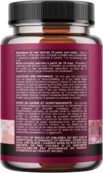 D Mannose with Cranberry Supplement - Potent D Mannose 1000mg Capsules for Kidney Defense Support & Cleanse and Urinary Tract Health for Women & Men - Bladder Health Supplement for Adults - 60 Count - Image 3