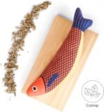 Catnip Toy, 3PCS Cat Chew Toys, Bite Resistant Catnip Toys with Bell Inside, Plush Cartoon Kitten Teething Interactive Toy for Cats - Image 4