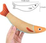 Catnip Toy, 3PCS Cat Chew Toys, Bite Resistant Catnip Toys with Bell Inside, Plush Cartoon Kitten Teething Interactive Toy for Cats - Image 5