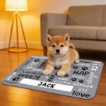 Personalized Dog Cat Food Mat with Name - Custom Pet Feeding Mat, Customizable Pet Placemat, Non-Slip, Waterproof, Easy Clean, Gift for Pet Lovers Style02 - Image 6