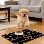 Personalized Dog Cat Food Mat with Name - Custom Pet Feeding Mat, Customizable Pet Placemat, Non-Slip, Waterproof, Easy Clean, Gift for Pet Lovers Style02 - Image 7