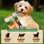 Dog Chicken Wrapped Bones for Teeth Cleaning, Dental Chews & Fresh Breath Treats for Small Dogs and Puppies, Dog Training Rewards, 7.05 oz (200 g) (XL, Chicken) - Image 6