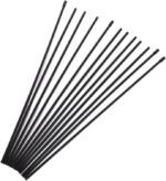 10 Pack Cat Interactive Toy Wand Replacement Rod 15'' DIY Kitten Teaser Plastic Tube Stick for Kitty Charmer Ribbon String Rainbow Strap Feather Plush Pet Cats Chaser Refills Bell - Image 8