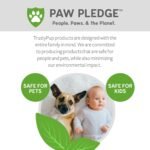 TrustyPup Strong 'N Silent Platypus Silent Squeak Plush Dog Toy, Chew Guard Technology - Brown, Large - Image 7