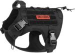 OneTigris Tactical Dog Harness,FIRE Watcher 2.0 No-Pull Dog Harness Vest with Hook & Loop Panels, Military Dog Harness Adjustable Dog Vest for Walking Hiking Training(Black,Medium) - Image 10
