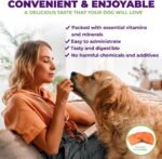 Prenatal Vitamins for Dogs & Cats – Pre & Postnatal Supplement with Probiotics, Glucosamine, MSM, CoQ10, & Essential Vitamins – Supports Pregnancy, Nursing & Recovery – 90 Soft Chews (Salmon Flavor) - Image 7
