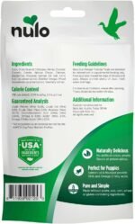 Nulo Freestyle Trainers Dog Treats: Grain Free Dog Training Treats - Healthy Low Calorie Treat Reward Adult Puppy Dogs - Gluten Free Dog Treat Any Size Breed - Duck Recipe - 4 oz Bag - Image 8