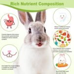 100PCS Timothy Hay Sticks for Rabbits Guinea Pigs Chinchillas Chew Treats, Natural Timothy Grass Molar Teeth Stick Bunny Chew Toys for Rabbits Chinchillas Guinea Pigs Hamsters Rodents - Image 5