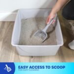 Petmate Open Cat Litter Box, Blue Mesa/Mouse Grey, 4 Sizes - Image 8