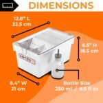 Nimzo Small Lab Cage - Mouse Breeding & Weaning Cage, 2-Pack with 250ml Bottle - Image 4