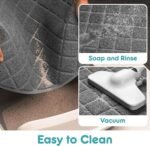 Conlun Cat Litter Mat Litter Trapping Mat, 61 x 43 cm, Premium Durable PVC Grid Mesh with Scatter Control, Non-Slip, Less Waste Cat Litter Box Mat, Urine Waterproof, Washable Easy Clean - Image 6