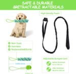 Spring Pole Dog Rope Toys, Dog Interactive Tether Tug of War Toy, Indoor/Outdoor Bungee Hanging Toy for Exercise and Solo Play for Small Medium to Large Dogs - Image 3
