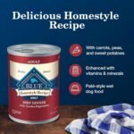 Blue Buffalo Homestyle Recipe Natural Wet Dog Food, Beef 12.5oz (Pack of 12) - Image 4
