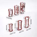 3 Pcs Dog Bone Cookie Cutter Set LM Dig Bone Cookies Cutters with PVC Coating for Protection, Adorable Cookie Cutters Used for Dog Cookies, Dog Bone Shaped Cookie Cutters - Image 3