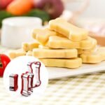 3 Pcs Dog Bone Cookie Cutter Set LM Dig Bone Cookies Cutters with PVC Coating for Protection, Adorable Cookie Cutters Used for Dog Cookies, Dog Bone Shaped Cookie Cutters - Image 4