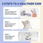 Cat Acne Chin Treatment – Dual-Finger Wipes for Feline Acne&Blackheads,Natural No-Rinse Formula,Gentle Skincare for Sensitive Cat Chin (60pcs) - Image 8