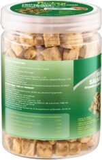 100g Freeze-Dried Salmon Cats Treats,High-Protein,Grain-Free,Crunchy Cat Treats,Single Ingredient Salmon Dog Treat Bite-Sized Pieces,for Cats' Skin and Coat Health - Image 8