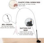Cat Toy with Suction Cup Base, Interactive Cat Teaser Wand & 10 Feather Refills Retractable Cat Toy for Indoor, Cats Kittens Exercise Play (Colorful) - Image 5