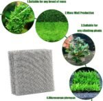 LINLAN 24 Pieces 3.1X3.1in (8X8cm) Aquarium Moss Mesh, 304 Stainless Steel Aquatic Moss Wall, Easy to Cut, for Fixing and Propagating Aquatic Mosses, DIY Aquarium Filtration, and Aquascaping - Image 4