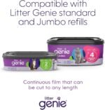 Litter Genie Style Pail - Cat Litter Waste Disposal System with Square Pail Refill Bag - Compatible with Standard and Jumbo Litter Genie Refill - Image 4
