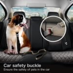 Heavy Duty Tactical Dog Leash with Quick Release Carabiner and Highly Reflective Threads,4-6FT Power Stretch Dog Leash for Medium Large Dogs (Army Green) - Image 6