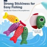 hahaland Montessori Toys for 1 Year Old - Toddler Toys for 1 2 Year Old Boys Girls Toy, Montessori Educational Baby Toy 6-12-18 Months, 10 in 1 Fishing Game with Baby Stacking Cups - Image 4