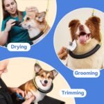 Foldable Dog Grooming Arm with Clamp: Adjustable Height 66cm-102cm, Dog Grooming Table Arm with Hammock and No-Sit Holder, Grooming Restraint for Small Medium Dogs at Home or Salon - Image 8