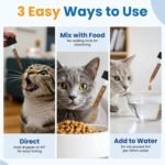 Premium Cat L-Lysine Liquid Drops for Immune Support and Respiratory Health Helps with Sneezing Eye Discharge and Stress Relief with Essential Vitamins and Taurine for Kittens and Adult Cats - Image 4